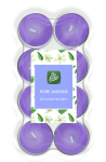 Pan Aroma 16pc Colour Tea Lights Pure Jasmine